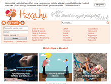 Tablet Screenshot of hoxa.hu