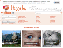 Tablet Screenshot of domino.hoxa.hu